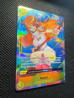Nami OP08-106 (Alternate Art) SR Two Legends One Piece Card Game English FOIL NM - Image 3