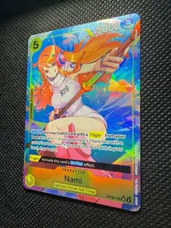 Nami OP08-106 (Alternate Art) SR Two Legends One Piece Card Game English FOIL NM - Image 5