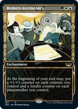 ~ Brokers Ascendancy (Showcase) ~ NM ~ Streets of New Capenna ~ MTG ~ - Image 1
