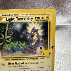 Light Toxtricity SWSH137 SWSH: Sword & Shield Promo Cards Holo - Image 4