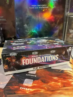 MTG Magic The Gathering Foundations Play Booster Box Sealed - Image 1