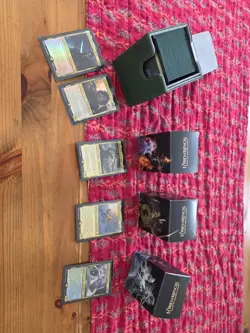 Gently Used Lord of the Rings Commander Deck Set - all decks in sleeves - Image 1