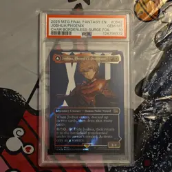 Joshua, Phoenix's Dominant (Borderless Surge Foil) #542 - Final Fantasy - PSA 10 - Image 1