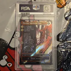 Joshua, Phoenix's Dominant (Borderless Surge Foil) #542 - Final Fantasy - PSA 10 - Image 2
