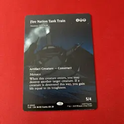 Fire Nation Tank Train - Noxious Gearhulk (Borderless) Avatar: The Last... - Image 1