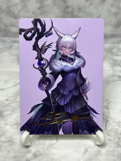 MTG Magic The Gathering Final Fantasy Art Series Gold Signature 53/53 NM - Image 1