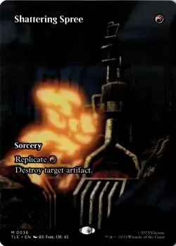 Shattering Spree (Borderless) M Avatar: The Last Airbender: Eternal-Legal 36 NM - Image 1