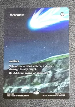 Meteorite (Borderless) Avatar: The Last Airbender: Eternal-Legal Regular MTG NM - Image 1