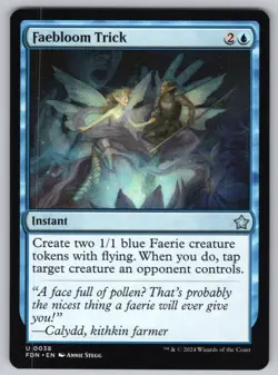 Faebloom Trick U Foundations #38 NM Normal - Image 1