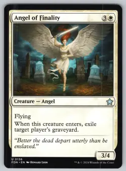 Angel of Finality U Foundations #136 NM Normal - Image 1