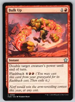 Bulk Up U Foundations #80 NM Normal - Image 1