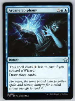 Arcane Epiphany U Foundations #29 NM Normal - Image 1