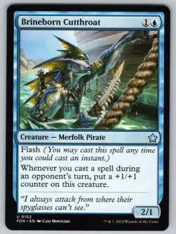 Brineborn Cutthroat U Foundations #152 NM Normal - Image 1