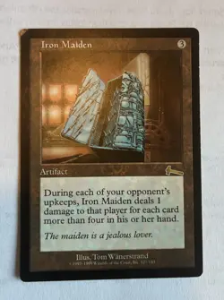 Iron Maiden Urza's Legacy Regular Rare MTG - Image 1