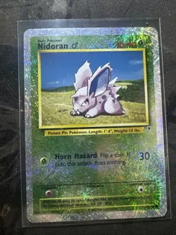 Pokemon TCG - Nidoran #83 - Legendary Collection 2000)- Reverse Holo - Image 1