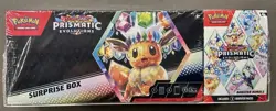 Pokemon Prismatic Evolutions Surprise Box Booster Bundle Exclusive Promo - Image 1
