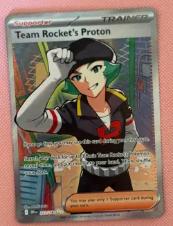 Pokemon TCG Team Rockets Proton 227/182 Destined Rivals NM - Image 1