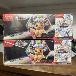 x2 Sam’s Club Pokemon Prismatic Evolutions Surprise Box & Booster Bundle - Image 1