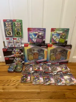 BRAND NEW-Pokemon TCG Prismatic Evolutions, Mega & Ascended FACTORY SEALED LOT - Image 1
