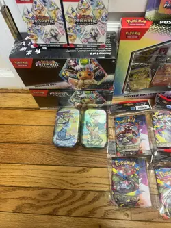 BRAND NEW-Pokemon TCG Prismatic Evolutions, Mega & Ascended FACTORY SEALED LOT - Image 2