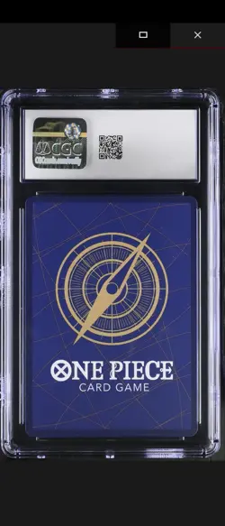 You'll Frighten Me...(Alternate Art) OP14-118 The Azure Sea's Seven Foil ENG CGC - Image 2