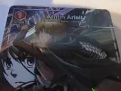 Union Arena Armin Arlelt Parallel Uncommon U* Attack on Titan UE10BT 076 Foil NM - Image 2