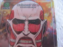 Colossal Titan Bandai Attack on Titan Union Arena UE10ST/AOT4-1-113 R* Holo - Image 2