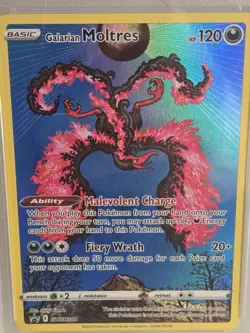 Galarian Moltres SWSH284 SWSH: Sword & Shield Promo Cards Holo - PSA 9 MINT - Image 2