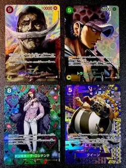 ONE PIECE CARD GAMES JAPANESE 4 SET SP (Super Parallel) - Image 1