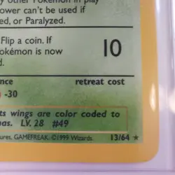 Venomoth 13/64 Holo Rare Jungle Pokemon TCG Trading Card Sleaved Since 1999 - Image 5