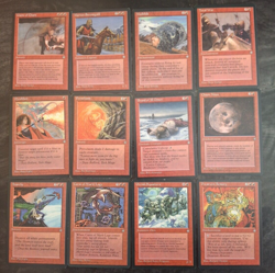 12 -Rare - Red- Ice Age - From Card collection - Magic the Gathering - Image 1