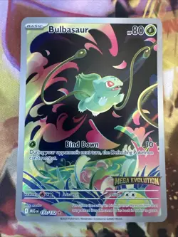 Bulbasaur - (Mega Evolution Stamped) 133/132 Miscellaneous Cards & Products Holo - Image 1