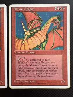 MTG | 2x Shivan Dragon | Fourth Edition | Magic The Gathering | *Kult - Image 3