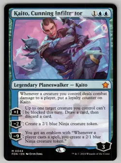 Kaito, Cunning Infiltrator M Foundations # 44 NM Normal - Image 1