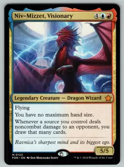 Niv-Mizzet, Visionary M Foundations # 123 NM Normal - Image 1
