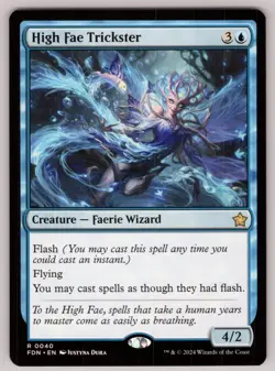 High Fae Trickster R Foundations # 40 NM Normal - Image 1