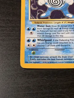 Poliwrath Base Set 2 Holo Rare Pokemon TCG Card 15/130 NM Condition - Image 2