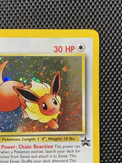Eevee 11 Black Star Promo Holo Rare WOTC Wizards Of The Coast Pokemon TCG LP- 11 - Image 3