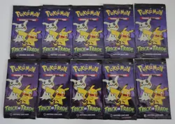 Pokemon TCG Trick or Trade BOOster Bundle Lot 10x Mini Packs 2023 Halloween - Image 1