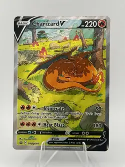 Pokemon Charizard V SWSH260 SWSH: Sword & Shield Promo Holo Card - Image 1
