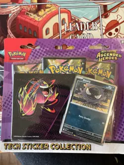 Pokemon Ascended Heroes Tech Sticker Gastly - Image 1