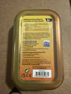 Pokemon ,Paldea Friends ,NEW! Mini Tin Sealed 2 Booster pack - Pawmi - Image 2
