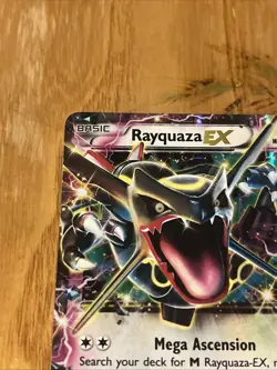 Shiny Rayquaza EX XY69 2015 Pokemon TCG Ultra Rare Black Star Promo - Image 2