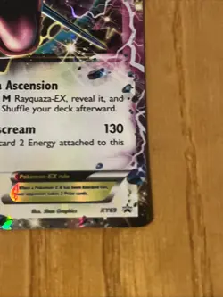 Shiny Rayquaza EX XY69 2015 Pokemon TCG Ultra Rare Black Star Promo - Image 4