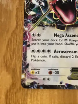 Shiny Rayquaza EX XY69 2015 Pokemon TCG Ultra Rare Black Star Promo - Image 5