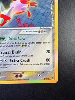 LATIAS 2005 POKEMON EX DELTA SPECIES HOLO RARE 8/113 - Image 5