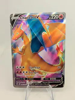 Pokemon TCG 2020 Champions Path Charizard V SWSH050 - Image 1