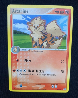 Arcanine 18/112 - Pokemon EX FireRed & Leaf Green Non Holo Rare (LP/MP) - Image 1