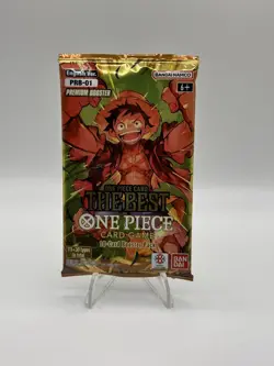 1 Booster pack One piece TCG PRB-01 The Best English Brand New - Image 1