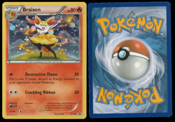 Braixen (Cosmos Holo) XY161 Black Star Promo Pokemon Card NM - Image 1